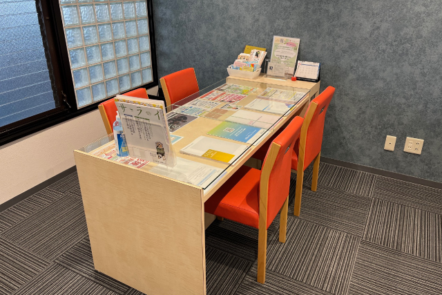 02-終活相談ショップ広島店相談ブース